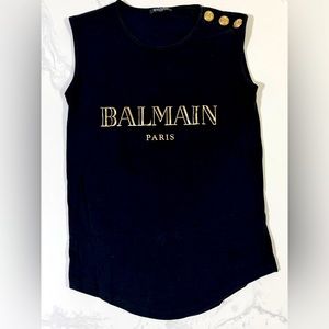 Balmain shirt with gold embellishment